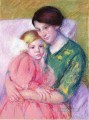 Madre e hijo leyendo madres hijos Mary Cassatt